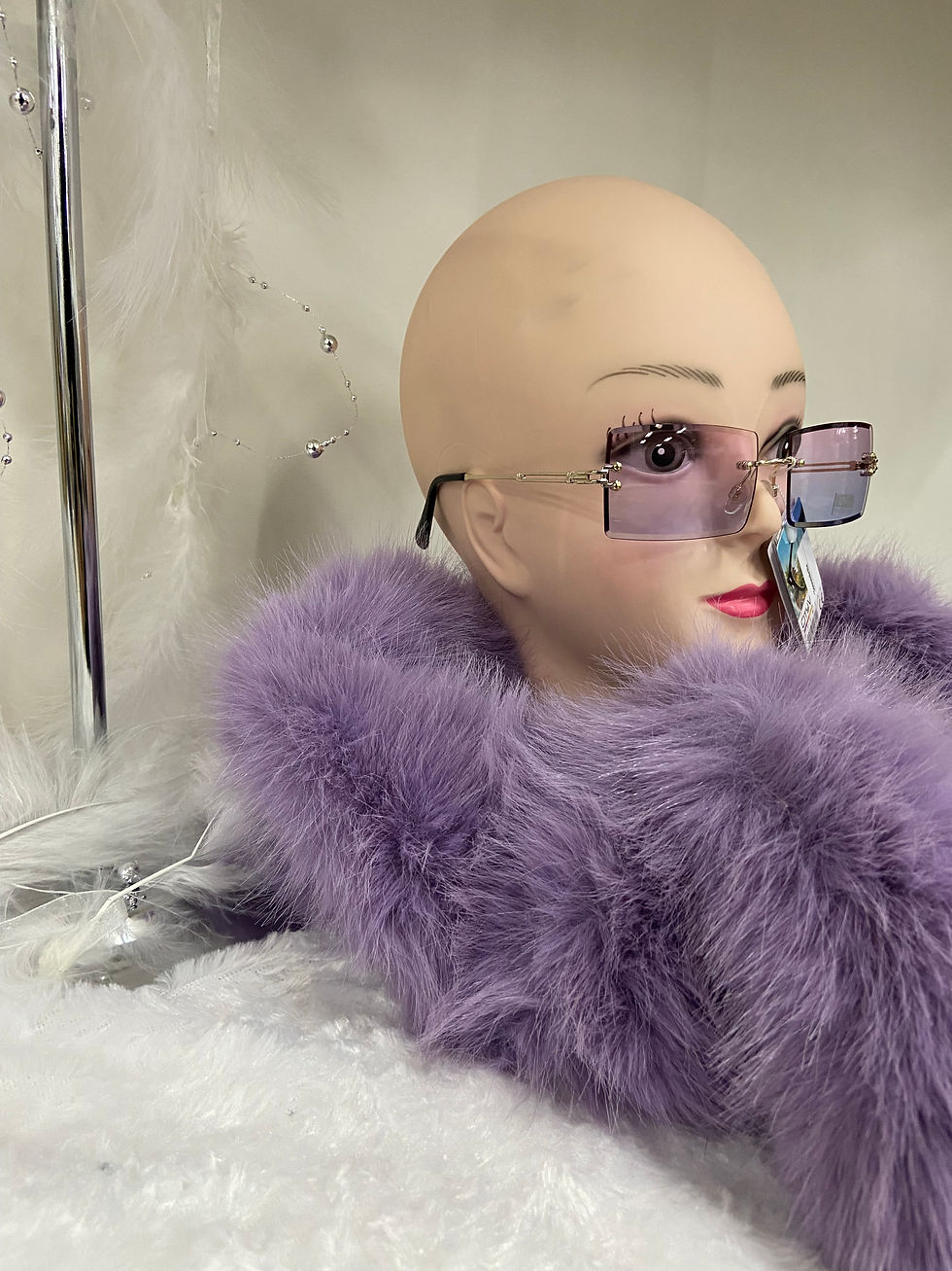 Miniature : Echarpe Melina - Mauve