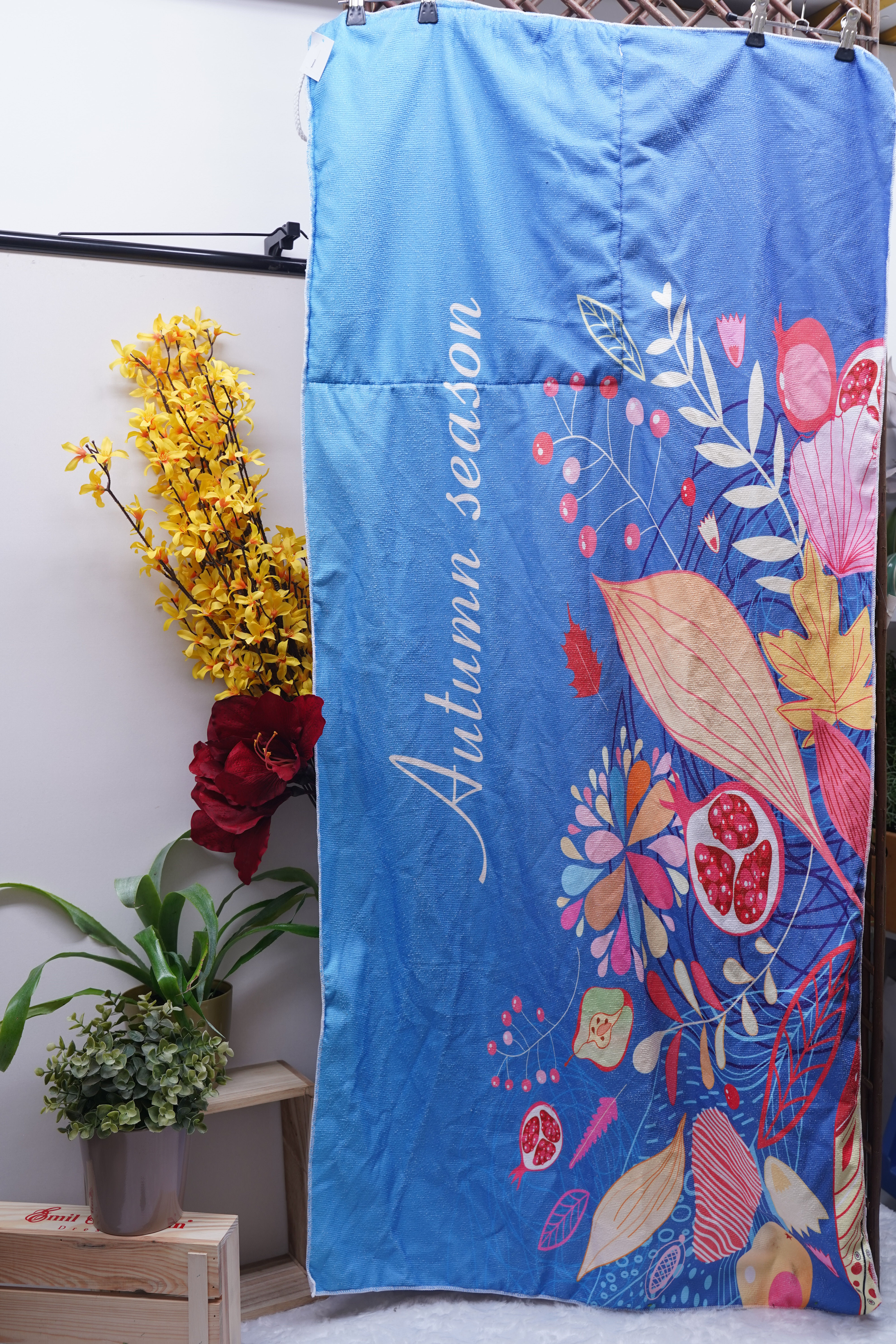 Drap de bain avec sac - Autumn Seaseon