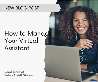 How to Manage Your Virtual Assistant
