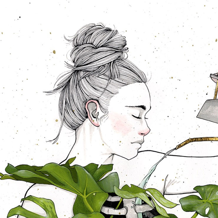 Thumbnail: Self Care / Giclee Print 16x20