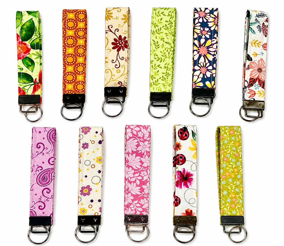 Wristlet Keychain Multiple