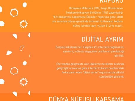 Dünya nüfusunun yarısı 2018’de internete bağlandı