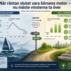 När räntan slutat vara börsens motor – nu måste vinsterna ta över