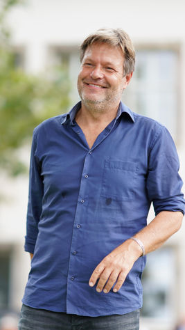 Robert Habeck - Bildreportage im Bundestagswahlkampf 2