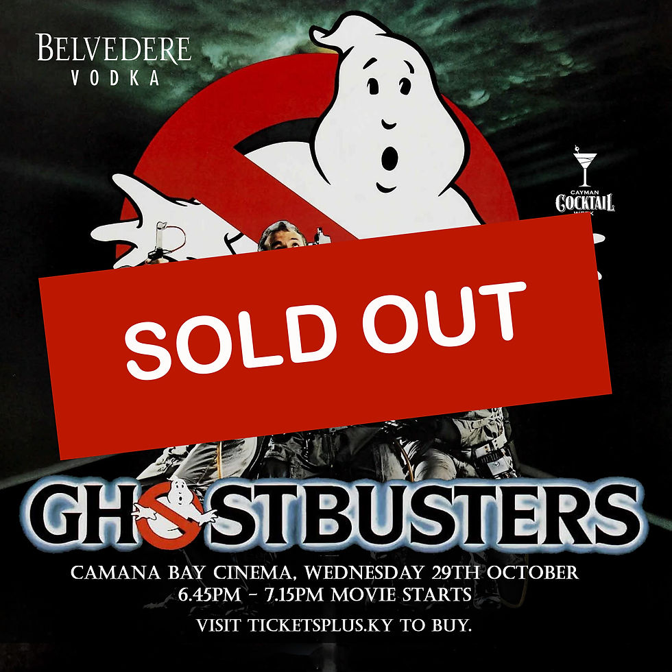 Ghostbusters in the VIP with Cocktails!