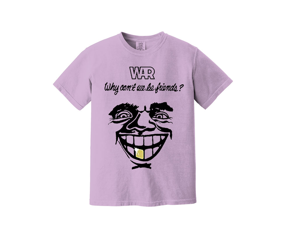 Thumbnail: War - Why Can't We Be Friends? Heavyweight Shirt