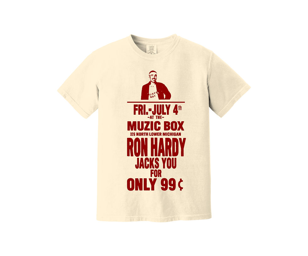 Thumbnail: Ron Hardy - Muzic Box Heavyweight Shirt