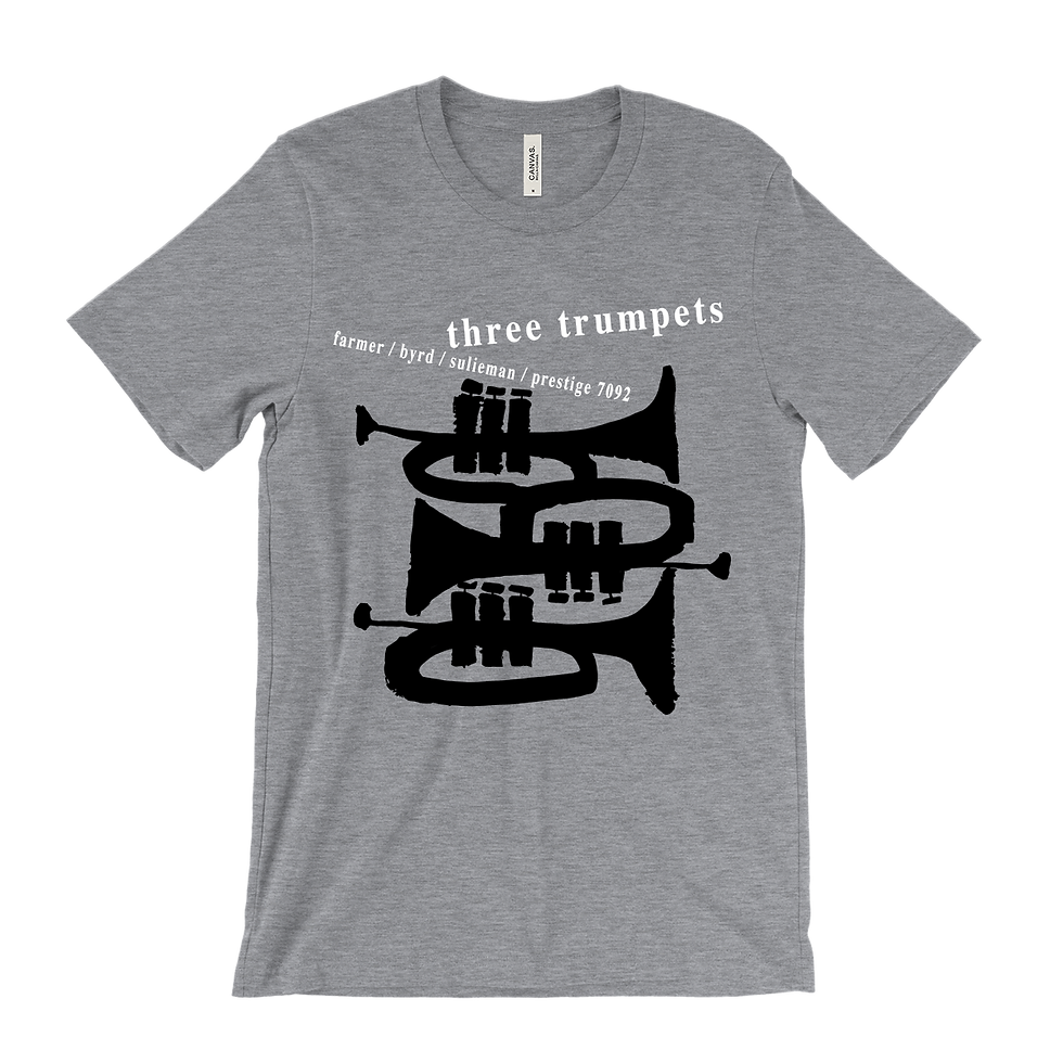 Thumbnail: Three Trumpets New Jazz T-Shirt