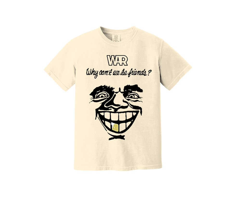 Thumbnail: War Why Can't We Be Friends? Heavyweight Shirt