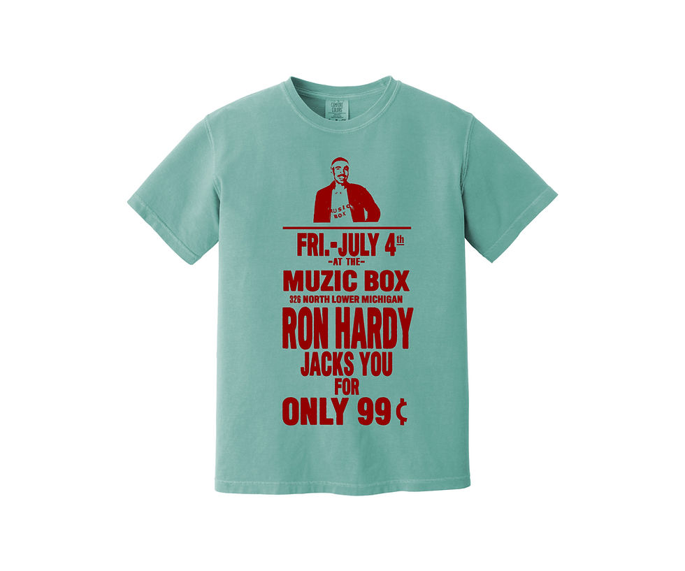 Thumbnail: Ron Hardy - Muzic Box Heavyweight Shirt