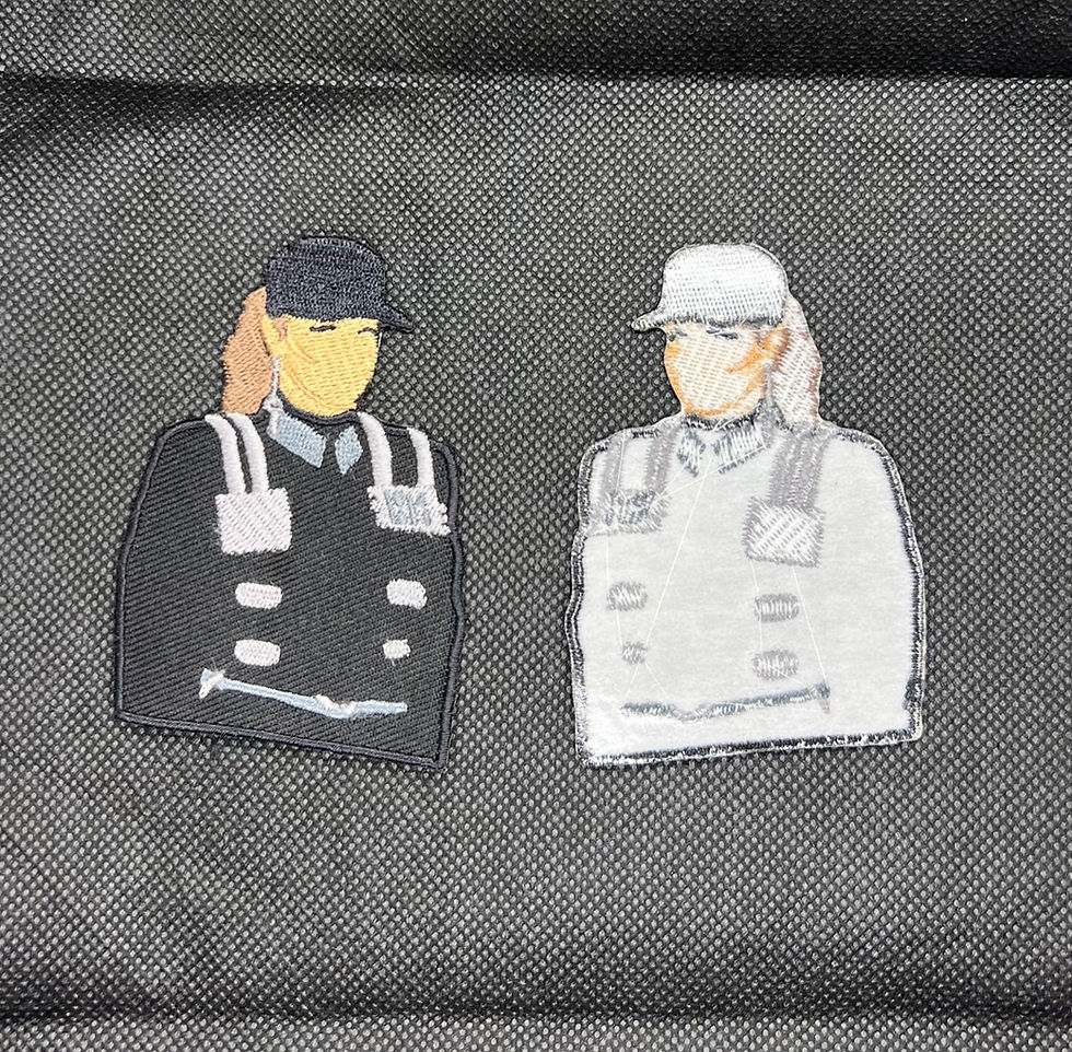 Janet Jackson Rhythm Nation Tour Outfit Patch