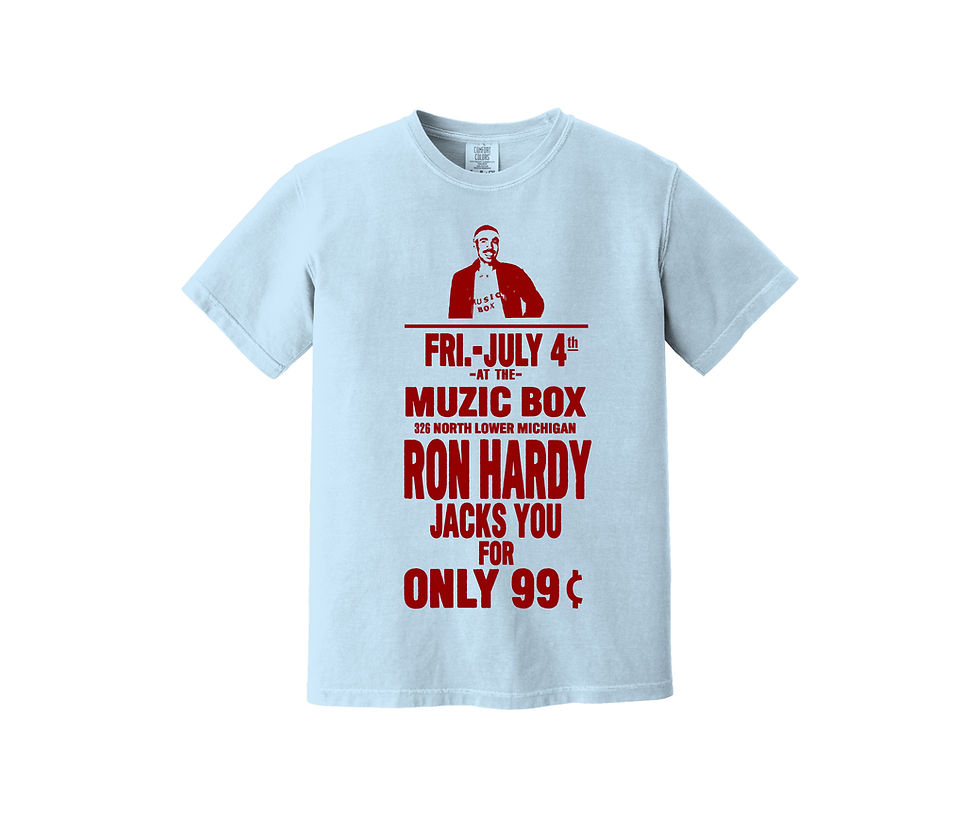 Thumbnail: Ron Hardy - Muzic Box Heavyweight Shirt