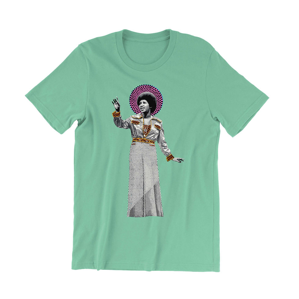Thumbnail: Aretha Franklin Point t-shirt