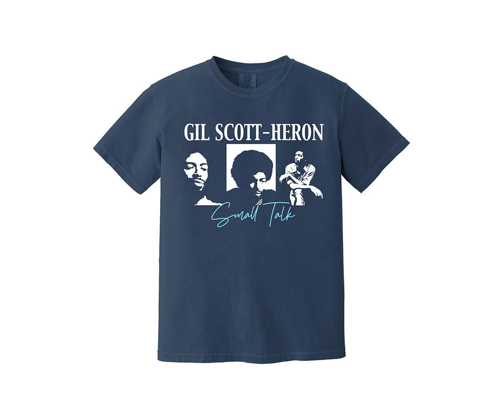 Thumbnail: Gil Scott-Heron Small Talk Heavyweight Shirt