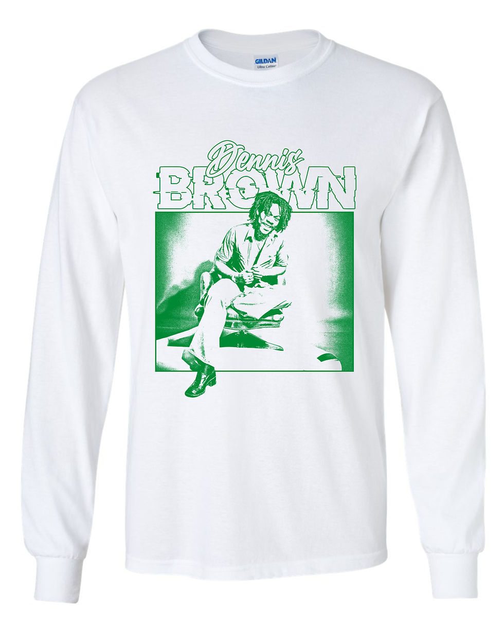Thumbnail: Dennis Brown long Sleeve T-Shirt