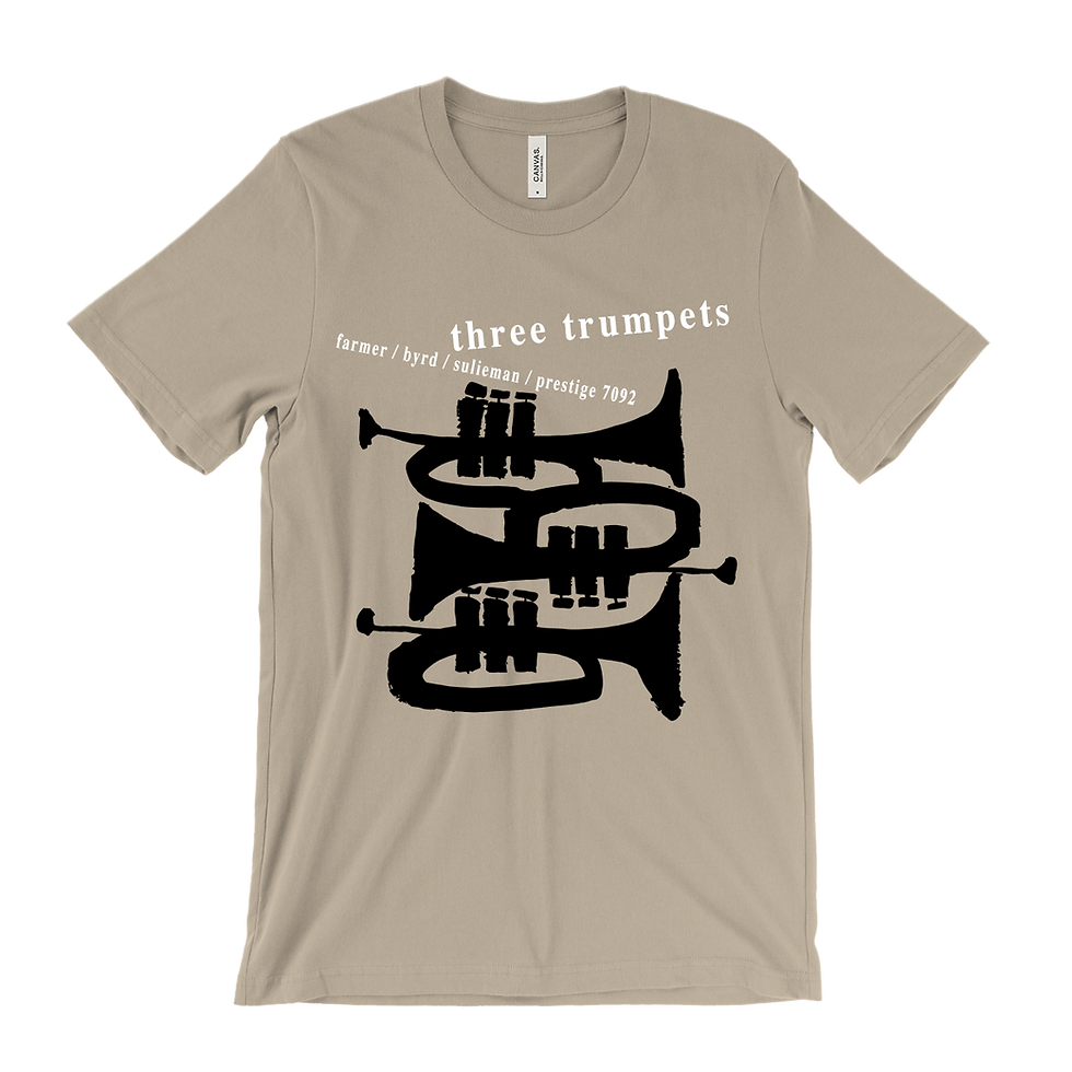 Thumbnail: Three Trumpets New Jazz T-Shirt