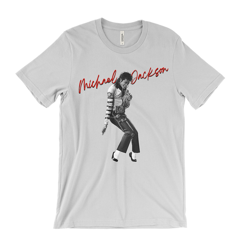 Michael Jackson Moonwalk T Shirt B side clothing Michael Jackson Moonwalk T Shirt B side clothing