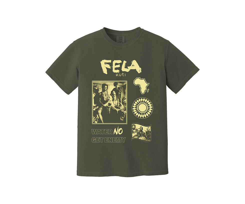 Thumbnail: Fela Kuti Water No Get Enemy Heavyweight Shirt