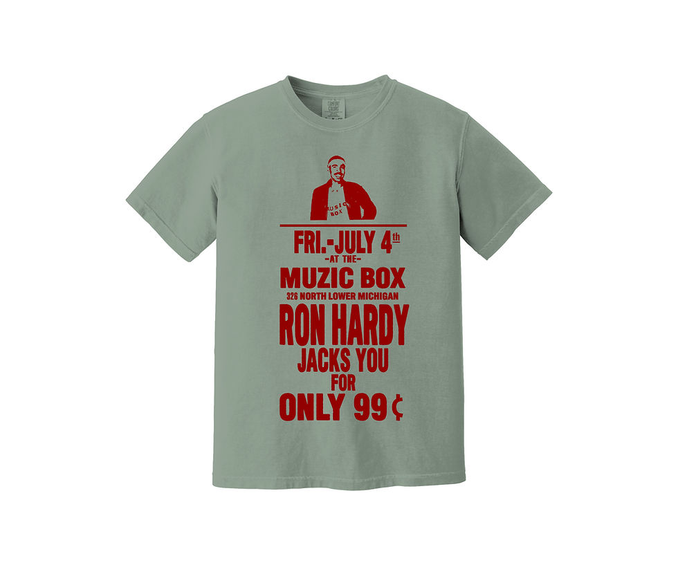 Thumbnail: Ron Hardy - Muzic Box Heavyweight Shirt