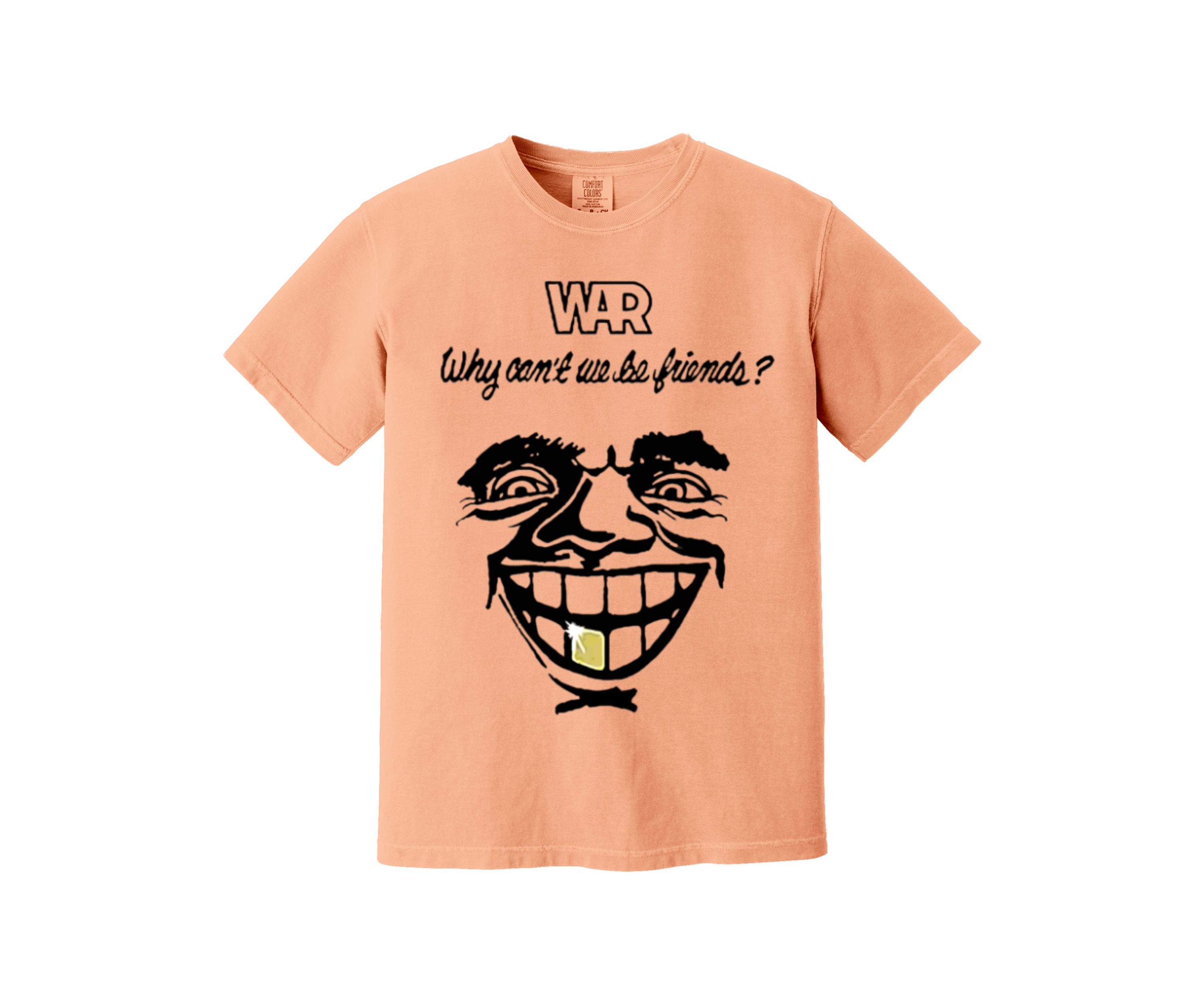 War - Why Can't We Be Friends? Heavyweight Shirt