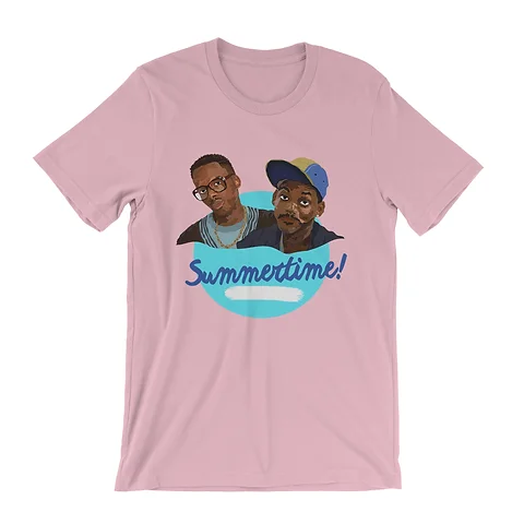 Dj Jazzy Jeff And The Fresh Prince Of Bel Air Summertime T Shirt