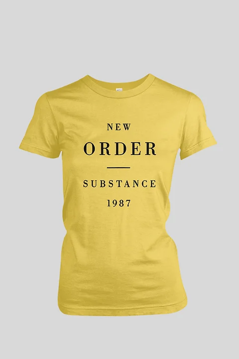 New Order Substance 1987 Women S T Shirt B Side Clothing
