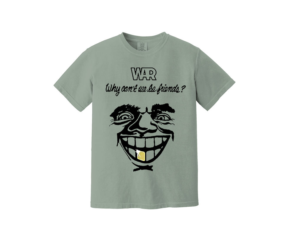 Thumbnail: War - Why Can't We Be Friends? Heavyweight Shirt