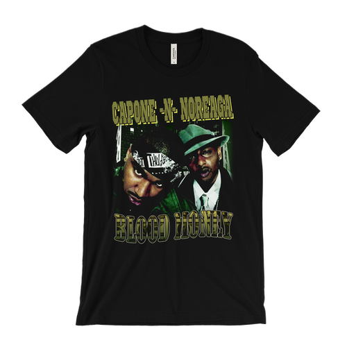 Capone N Noreaga Blood Money TShirt bsideclothing