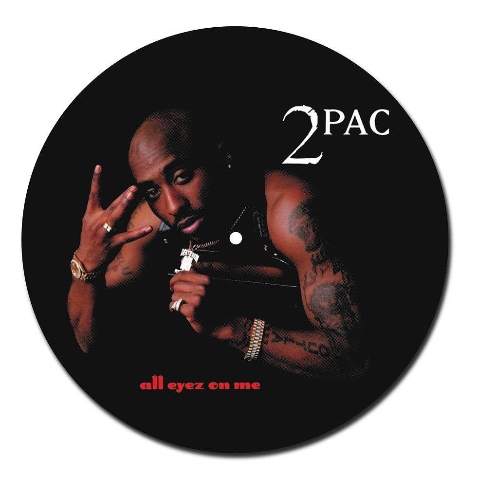 2pac All Eyez On Me Slipmat
