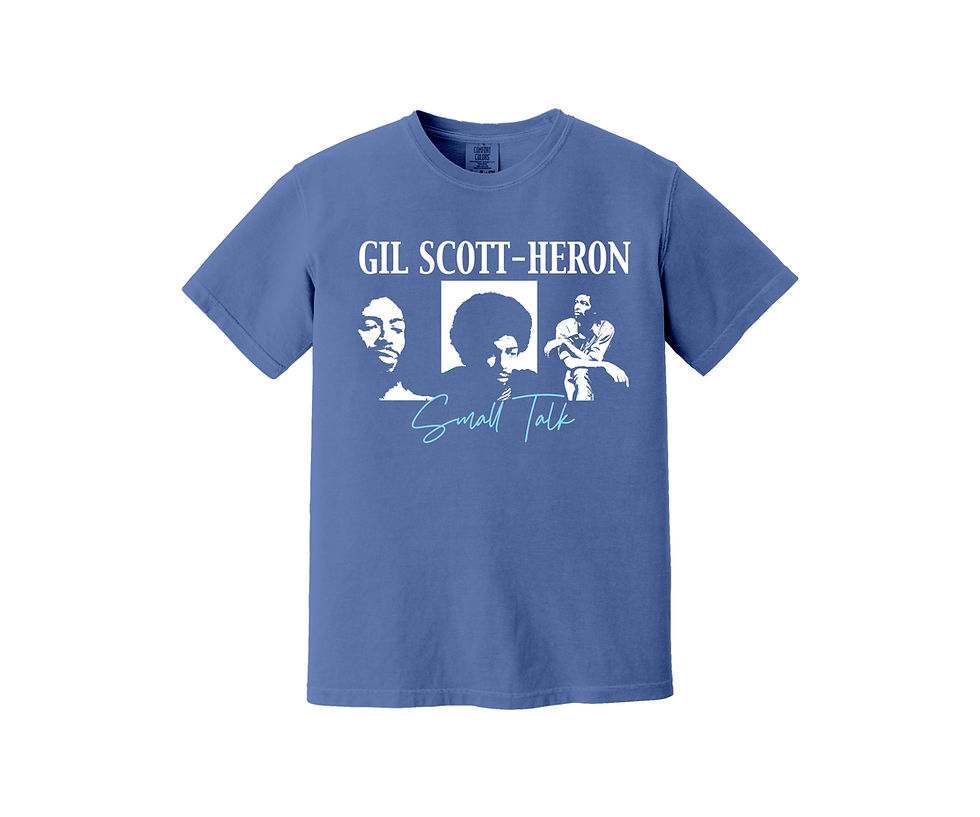 Thumbnail: Gil Scott-Heron Small Talk Heavyweight Shirt