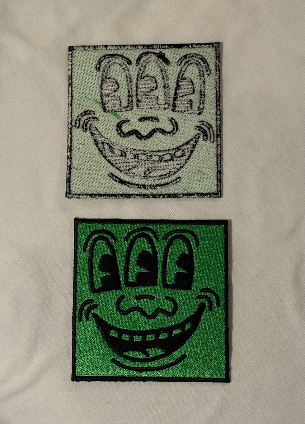 Thumbnail: Keith Haring Green 3 Eyed Patch