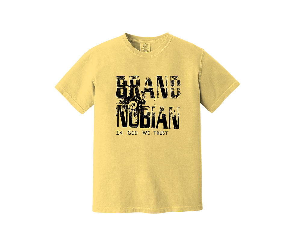 Thumbnail: Brand Nubian - In God We Trust Heavyweight Shirt
