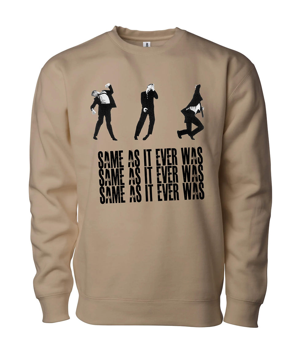 Thumbnail: Talking Heads "Same As It Ever Was" Sweatshirt