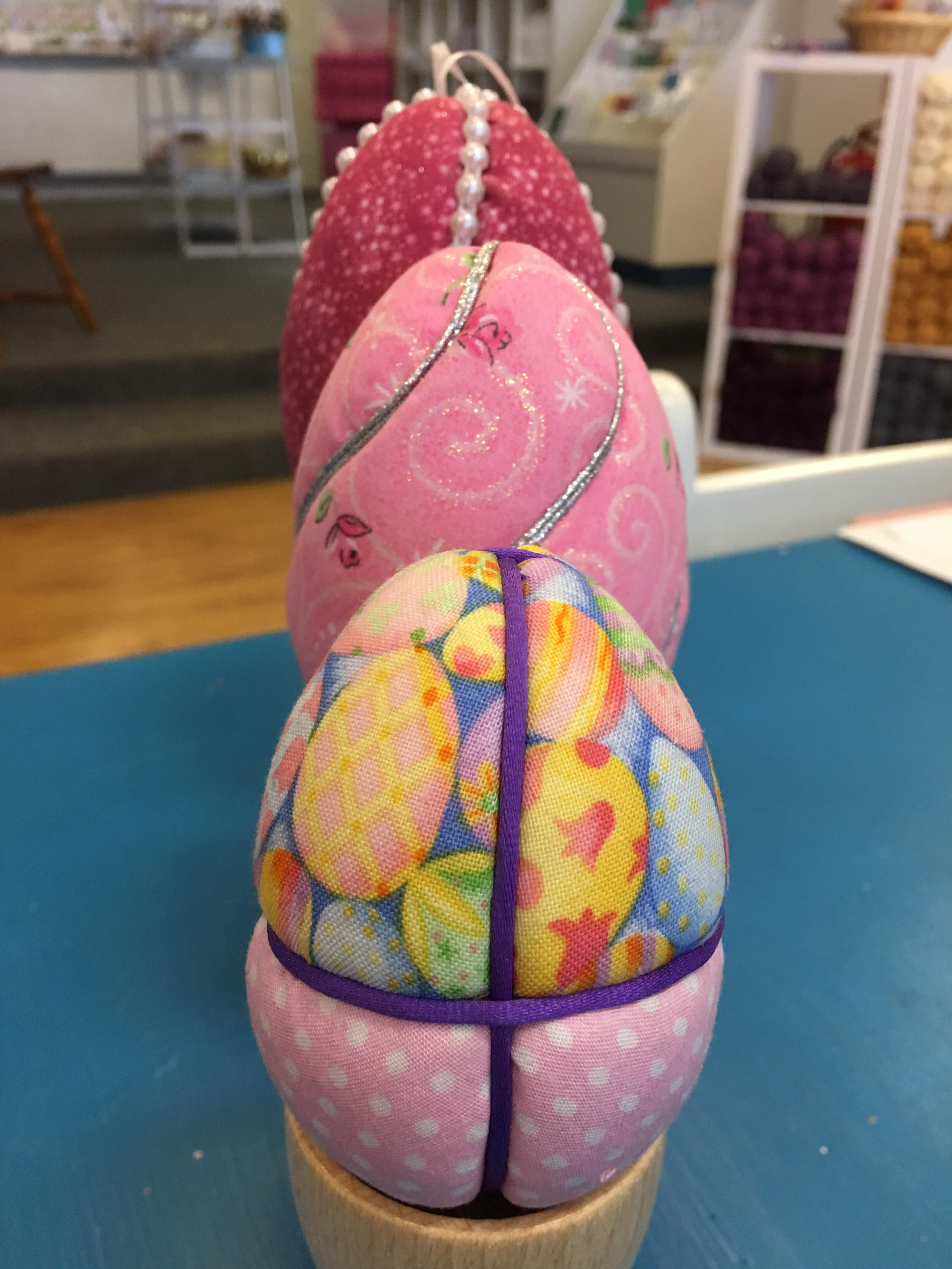 Fabric Eggs