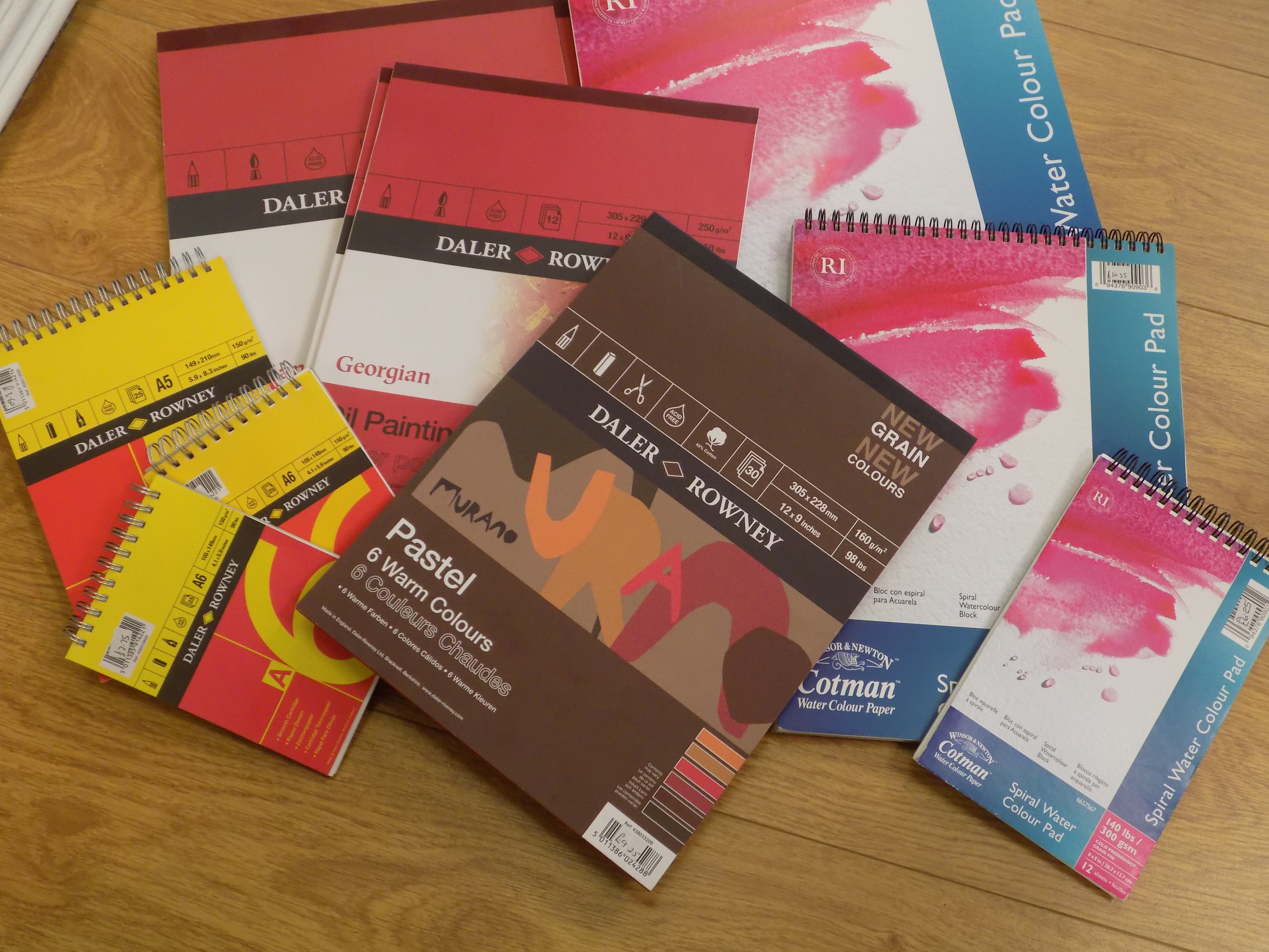 Selection of Sketch Books