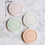 Thumbnail: Concrete Japanese Embossed Pattern Coasters (set of 3)
