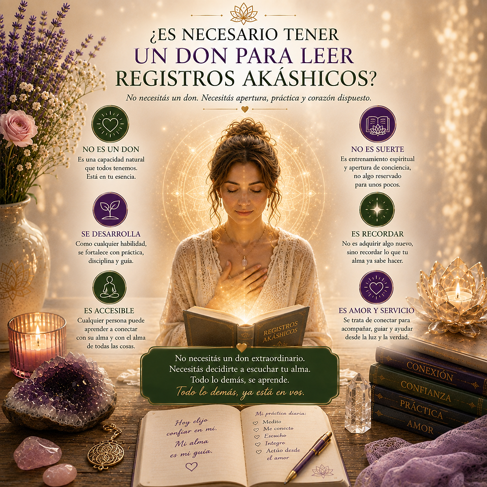 ARTÍCULO 16 - ¿Es necesario tener un don para leer Registros Akáshicos?