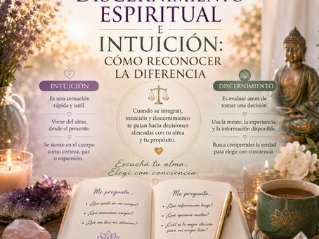 ARTÍCULO 6 - Discernimiento espiritual e intuición: cómo reconocer la diferencia