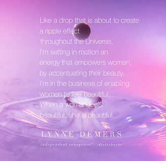 Inspirational Text by Lynne Demers