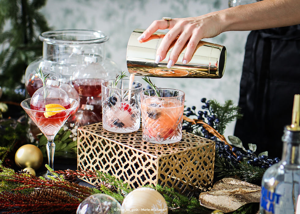 Bar à boules de Noël
