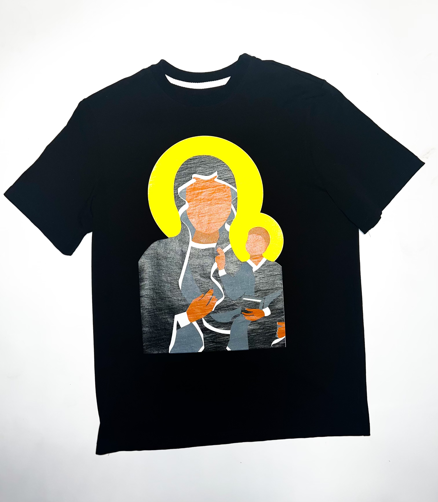 Brown Madonna Heavy Cotton Tee