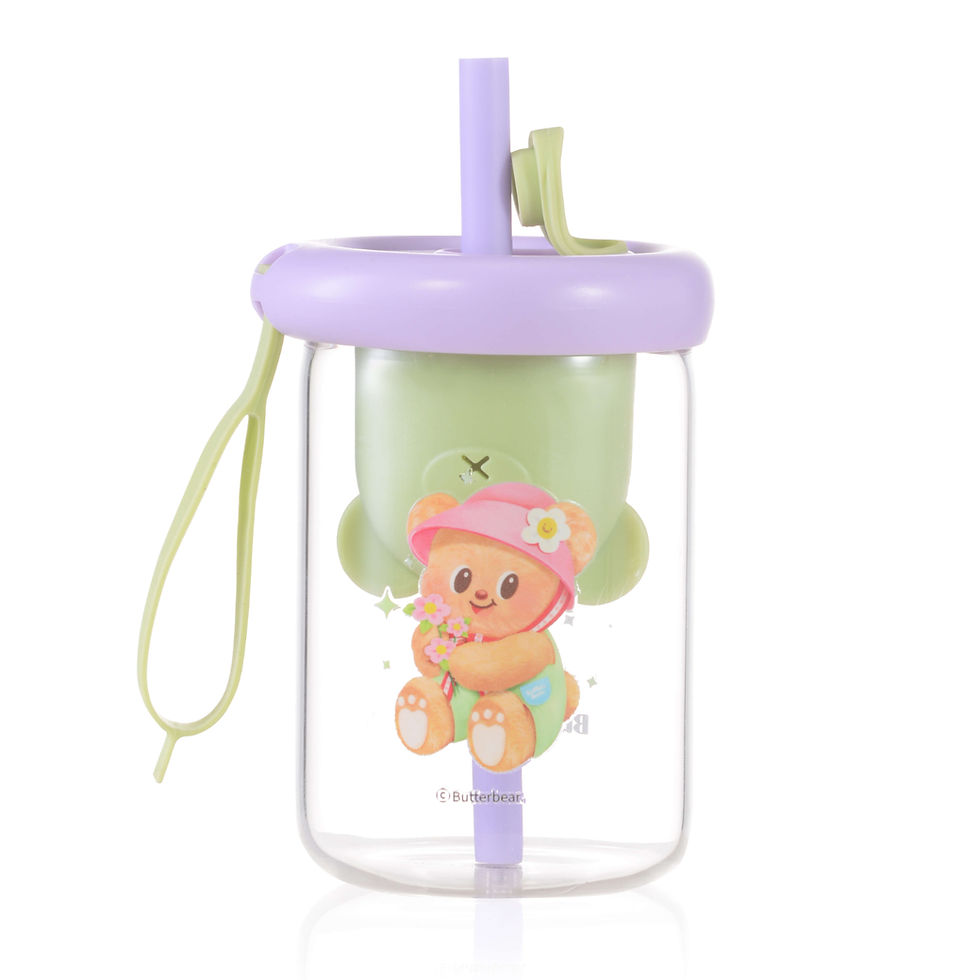 Thumbnail: CHAFFIC X BUTTERBEAR Glass Cup