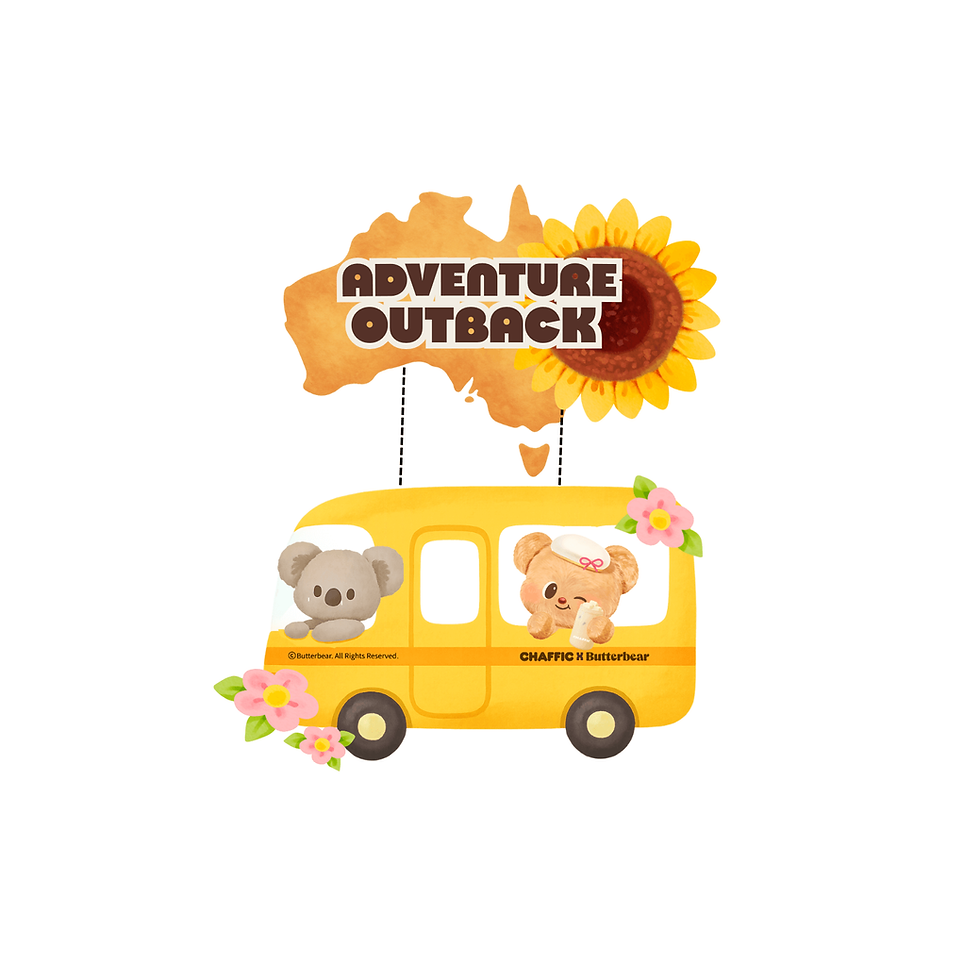 Thumbnail: CHAFFIC X BUTTERBEAR Adventure Outback Magnet Series