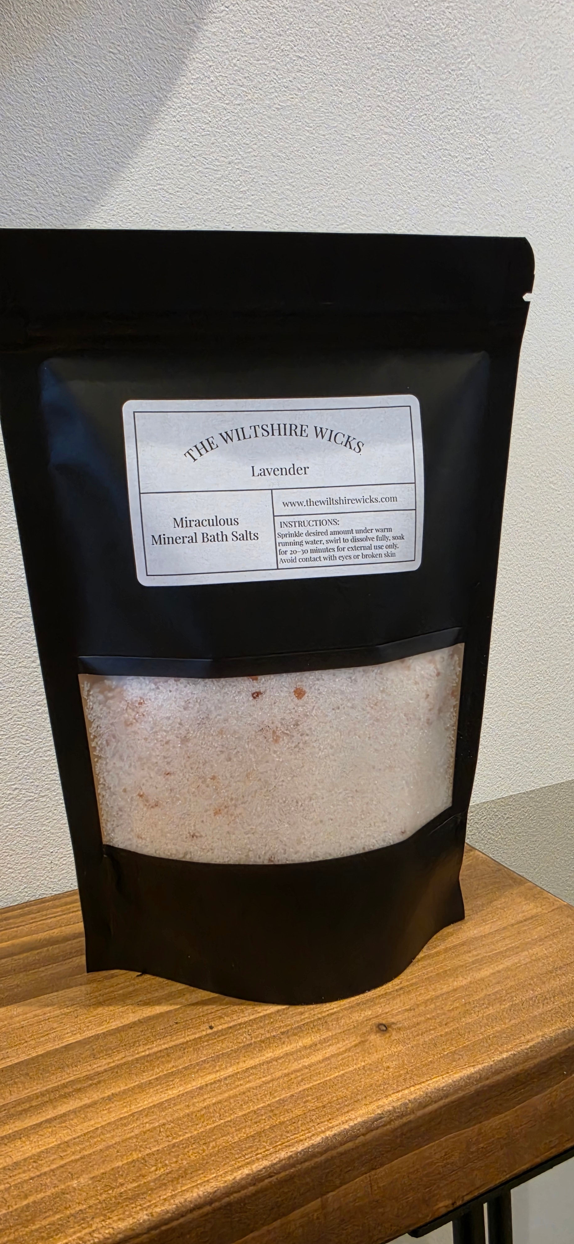 Miraculous Mineral Bath Salts Lavender