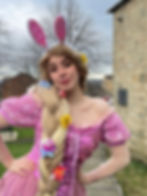 Princess Breakfast with Easter Rapunzel