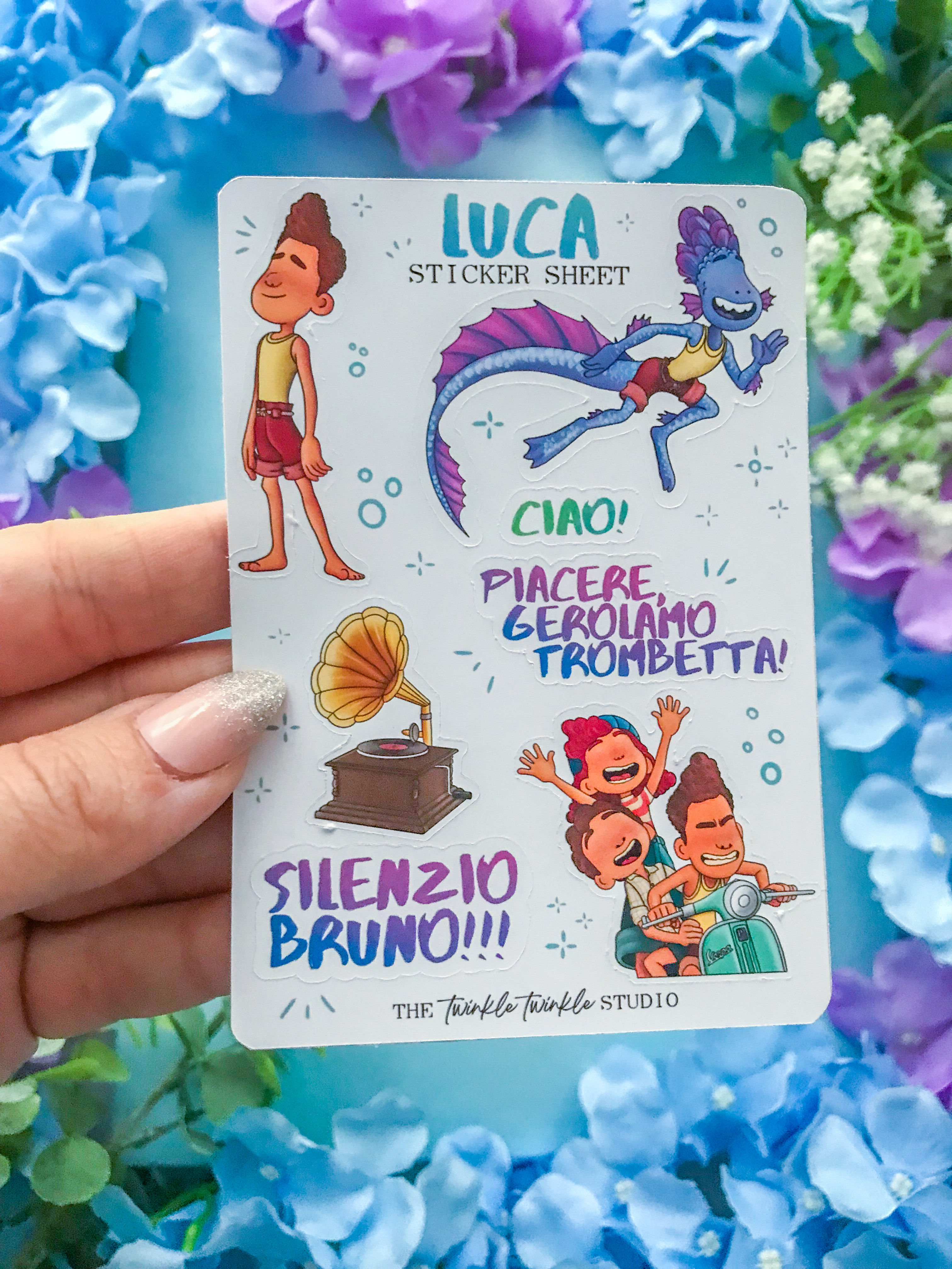 Alberto from LUCA Sticker Sheet | A6