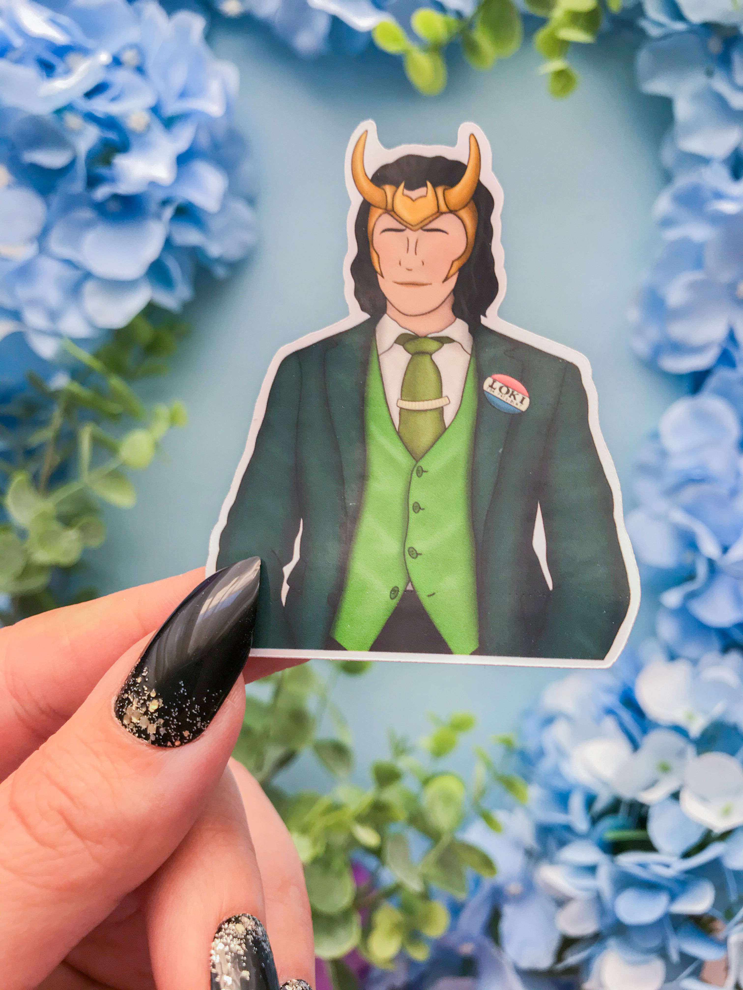LOKI for President Sticker | Glossy or Matte Paper