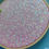 Thumbnail: Princess Pink Confetti Glitter Fabric Pin Hoop  | 4/6 inch