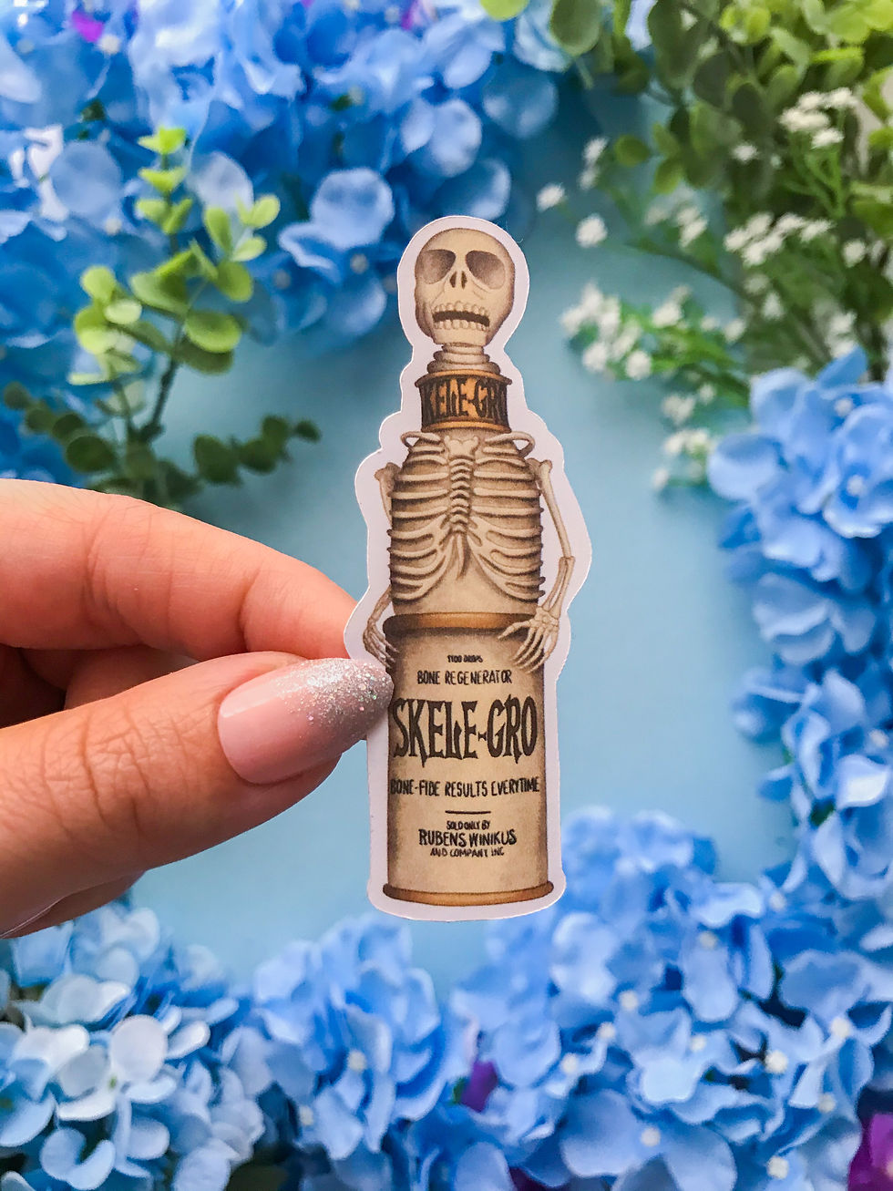 Thumbnail: Harry Potter Skelegrow Potion Sticker | Glossy or Matte Paper