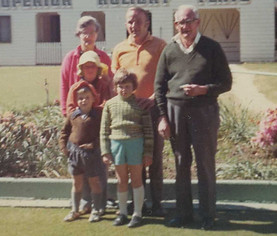 Jim, Fred, Gwen (Suzie) Peter, Joanne an